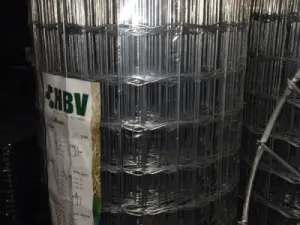 גדר רשת מתכת מגולוונת של HBV- ח. בניין וגידור בע"מ